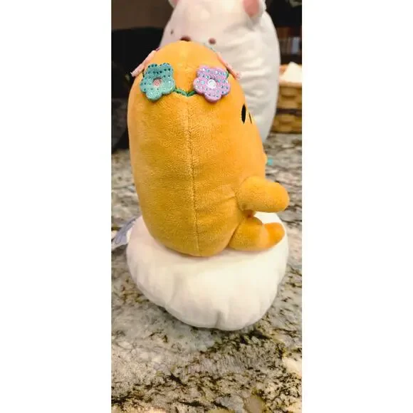 Sanrio 10 Year Anniversary Gudatama Plush The Lazy Egg 10" Easter - Picture 7 of 7